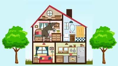 Забавные игры для изучения лексики по теме «Мой дом» | Skyteach