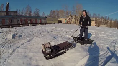 Электрическая мотособака часть 1 | SNOW-BIKE