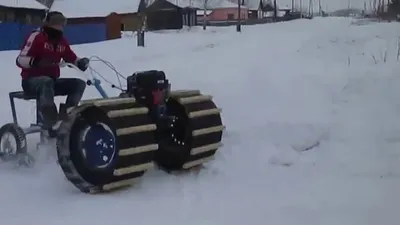 Самодельная мотособака-мотобуксировщик к мотоблоку: схемы, чертежи, видео