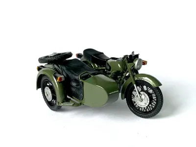 Днепр МТ-10 мотоцикл с коляской (зелёный)