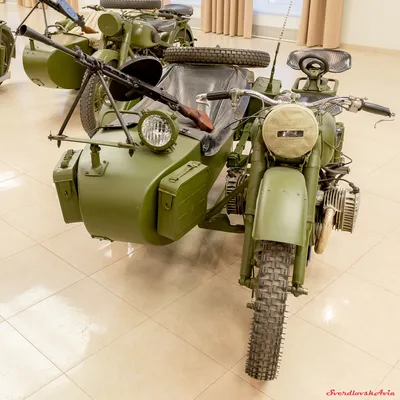Боевой мотоцикл Красной Армии. М-72