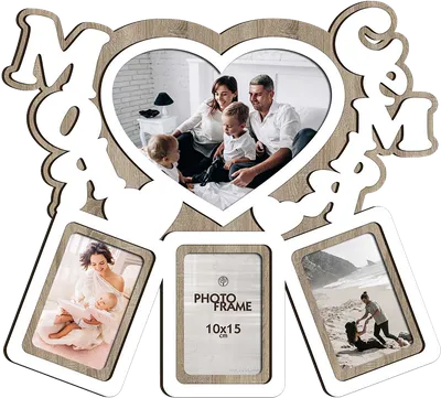 Фотосет «Моя семья» 4 фото размер фото 10x15/21x30 см цвет белый в Москве –  купить по низкой цене в интернет-магазине Леруа Мерлен