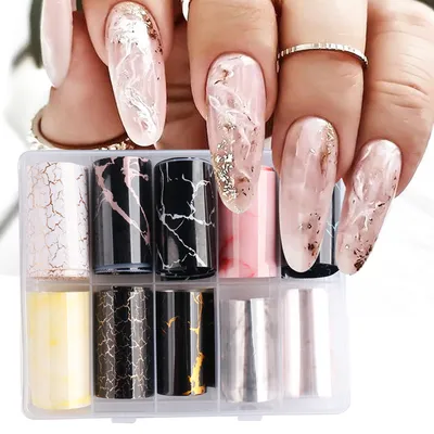Темно-серый средний размер накладные ногти для маникюра белый смешанный  мрамор для женщин дизайн ногтей декорированные накладные ногти 24 - купить  по выгодной цене | AliExpress