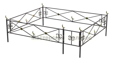 Мусульманские ограды на могилу в Томске | РС \"Рябина\"