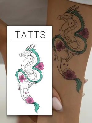 Переводные тату, Хаку 7х15см (для взрослых и детей) TATTS 33333099 купить в  интернет-магазине Wildberries