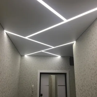 Натяжные потолки со световыми линиями в Орле - компания Сфера