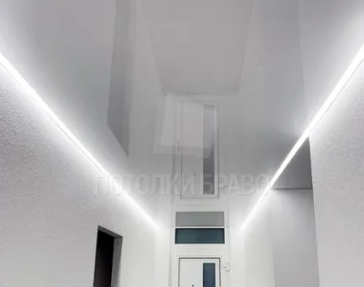 Глянцевый натяжной потолок с подсветкой НП-733 - цена от 720 руб./м2
