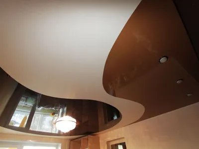 Натяжные потолки в зал гостиную фото | Kiger Group