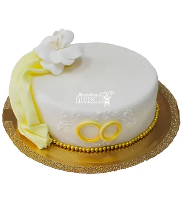 Двухъярусный свадебный торт: 63 фото-идей дизайна и оформления свадебного  торта