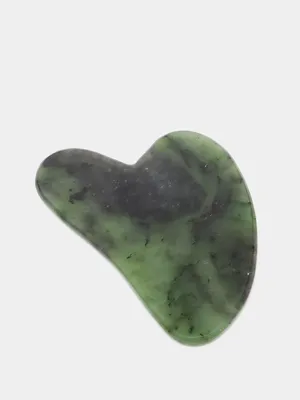 Скребок гуаша из натурального камня/нефрит за 230 ₽ купить в  интернет-магазине KazanExpress