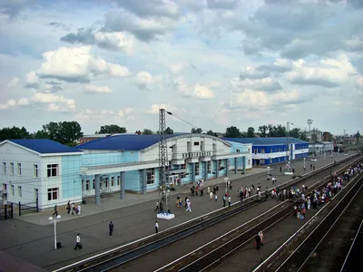 Фото Нижнеудинск. Железнодорожный вокзал. - Railway Station. в городе  Нижнеудинск