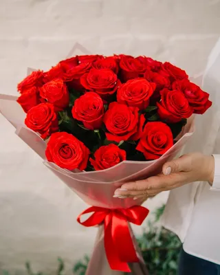 Букет цветов из 25 роз \"Нина Декор\"