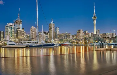 Обои здания, дома, яхты, Новая Зеландия, небоскрёбы, Окленд, New Zealand,  Auckland, гавань, Westhaven Marina картинки на рабочий стол, раздел город -  скачать