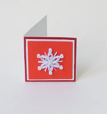 Новогодние открытки в технике бумажной филиграни | Волшебство квиллинга |  Дзен