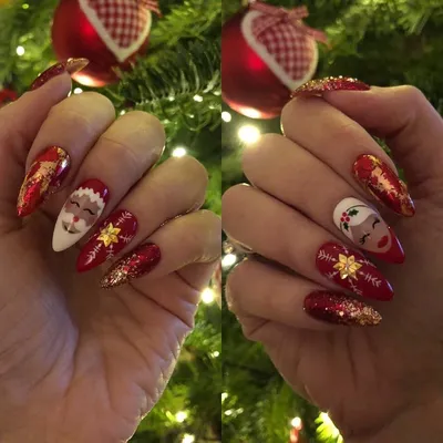 Самые актуальные зимние дизайны ногтей | Зимний маникюр 2023 | The latest  winter nail designs - YouTube