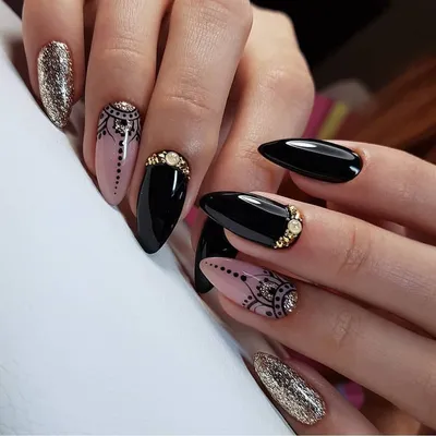beauty.ideas_for_you on Instagram: “Девочки💖Ещё одна супер  подборка😍Сделайте выбор🤗 #маникюр#гел… | Красивые ногти, Дизайнерские  ногти, Примеры черного маникюра