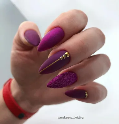 Фиолетовые ногти – цвет уверенности и элегантности! Идеи, которые вам  обязательно нужно увидеть. | Beautiful woman 🍒 | Дзен
