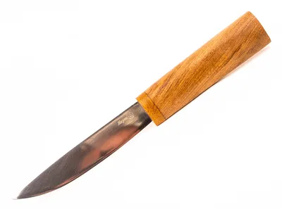 Разделочный нож Якут, сталь AUS-8, рукоять орех, Кизляр (Арт. 3193) -  купить в интернет-магазине