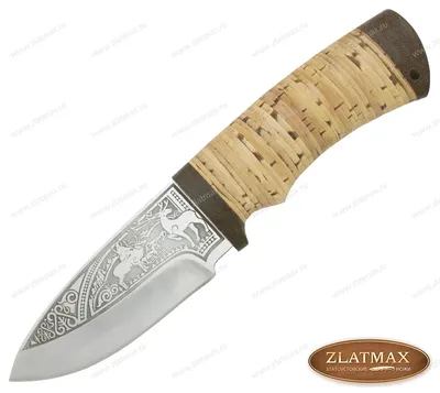Нож Якут (40Х10С2М (ЭИ-107), Наборная береста, Текстолит) nikon-0027 купить  по цене 2900 руб