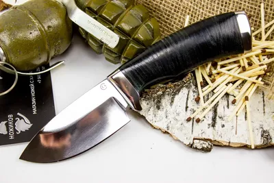 Нож Барсук-3, сталь 95х18, кожа (Арт. ts_barsuk3) - купить в  интернет-магазине