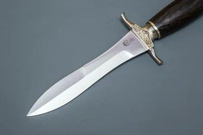 Нож «Адмирал» сталь х12мф купить по цене 6 300 ₽ в официальном  интернет-магазине кузницы Сёмина Ю.М.