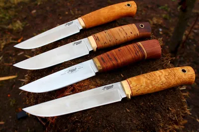 Туристические, охотничьи, универсальные ножи лосновных российских  производителей