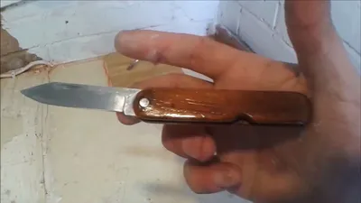Очень простой складной нож