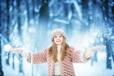 Зимняя фотосессия для очень морозоустойчивой девушки Юли — Фотограф  Катерина Упит: Киев, Украина, мир