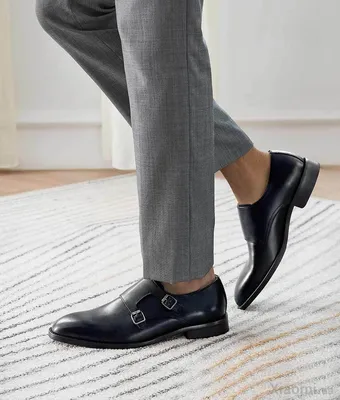 Мужские туфли Xiaomi QIMIAN Seven-sided Calfskin Monk Shoes Black 44 купить  в Киеве: цена, отзывы, описание, фото - miot.ua