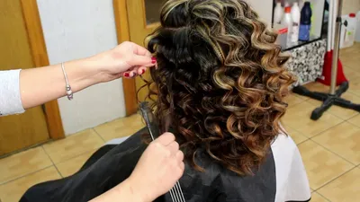 Голливудские объемные локоны/ локоны/плойка BaByliss 19 мл دیدئو dideo