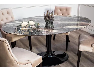 Стол обеденный овальный Cippolo 582379 – купить по цене 134 400 ₽ в Москве  в интернет-магазине ogogo.ru