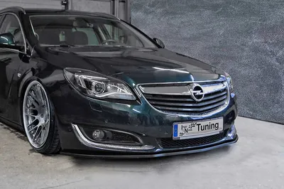 Кромка спойлера чашки IN-Tuning из ABS для Opel Insignia A Facelift