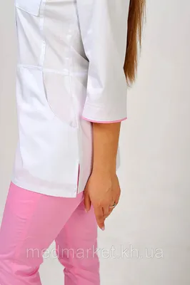 Костюм медицинский Рубина с зауженными брюками от интернет-магазина  медтехники \"МедМаркет\"