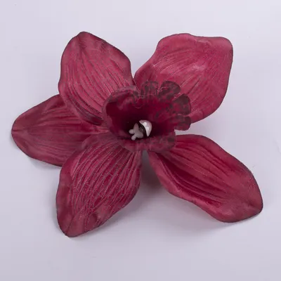 Головка орхидея красная. Головки орхидей искусственных