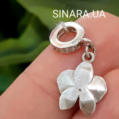 Серьги «Белые орхидеи» — купить в интернет магазине Charming-Silver