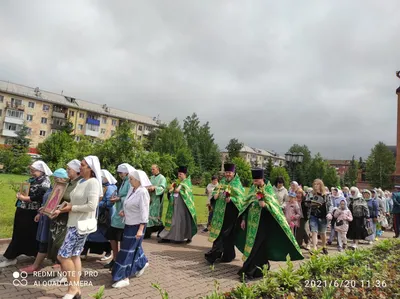 Кемерово | В храме Святой Троицы г. Осинники состоялся престольный праздник  - БезФормата