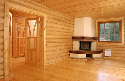 Внутренняя отделка деревянного дома под ключ, стоимость в Москве. Отделка  деревянного дома внутри - цены за работу