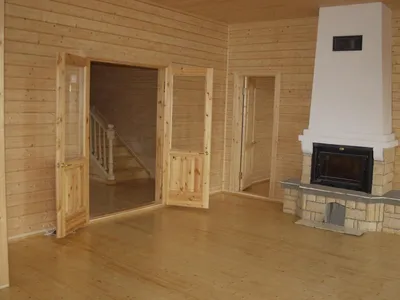 Внутренняя отделка деревянного дома из профилированного бруса