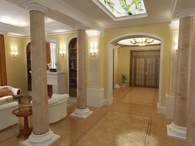 Дом с колоннами на Новой Риге | ABL Design