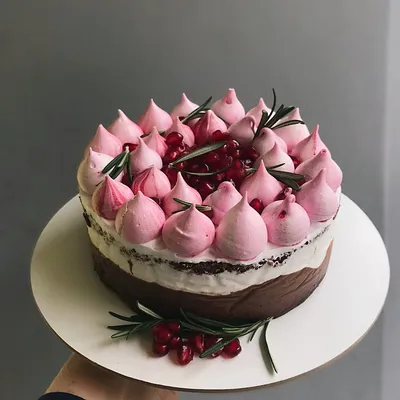 Торт с открытыми коржами — Caramel-Butik