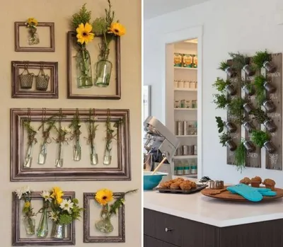 Декор стены на кухне: стильные решения и лайфхаки на 85 фото