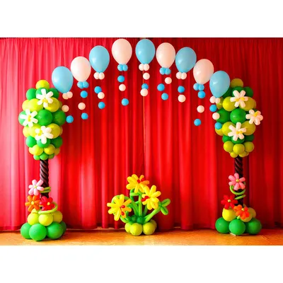 Оформление детского сада арка из шаров \"Деревья\" купить в Москве - заказать  с доставкой - артикул: №2478