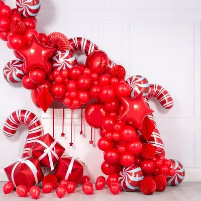 Фотозона для квартиры на новый год( - воздушные шары с доставкой