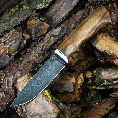 Охотничий нож ОЛЕНЬ, ХВ5, орех купить в интернет-магазине Товарищество  Завьялова