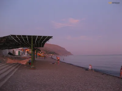 Горные озера у поселка Морское, Крым