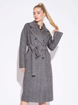 Пальто женское, женское пальто елочка Electrastyle 13753509 купить в  интернет-магазине Wildberries