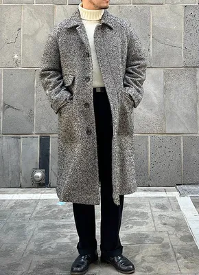 Индивидуальное Мужское пальто в елочку, шерстяное Асимметричное пальто из  твида, длинное пальто для деловых встреч - купить по выгодной цене |  AliExpress