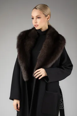 Пальто с соболем М4 длиной 135 см, Италия – купить в Москве на сайте  sobol.ru