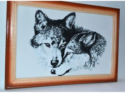 Волк и волчица арт - фото и картинки: 72 штук