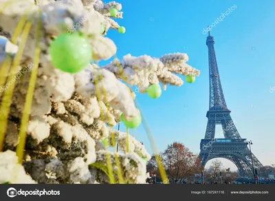 ⬇ Скачать картинки Париж новый год, стоковые фото Париж новый год в хорошем  качестве | Depositphotos